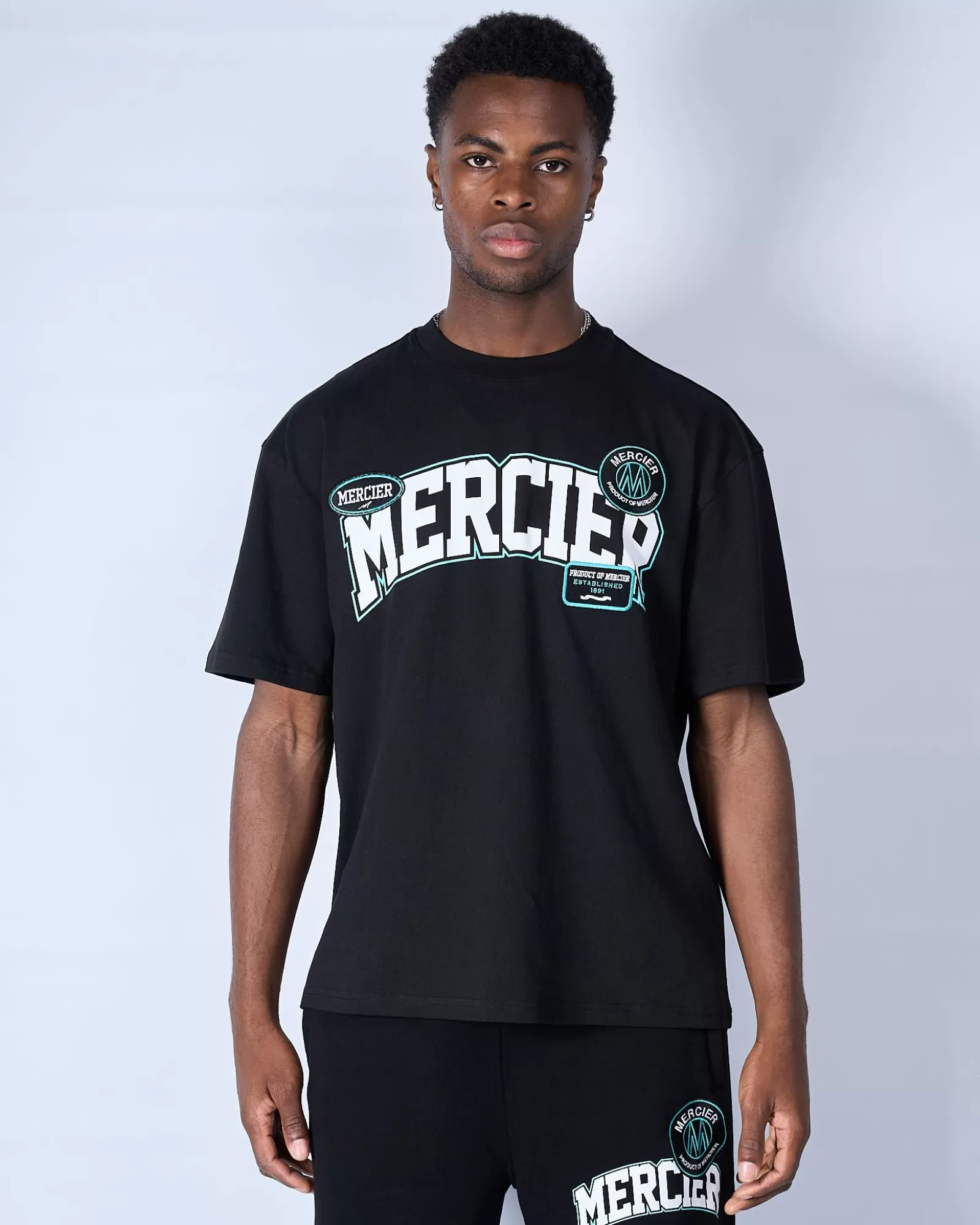 T-shirts>Mercier Black Origins Tshirt