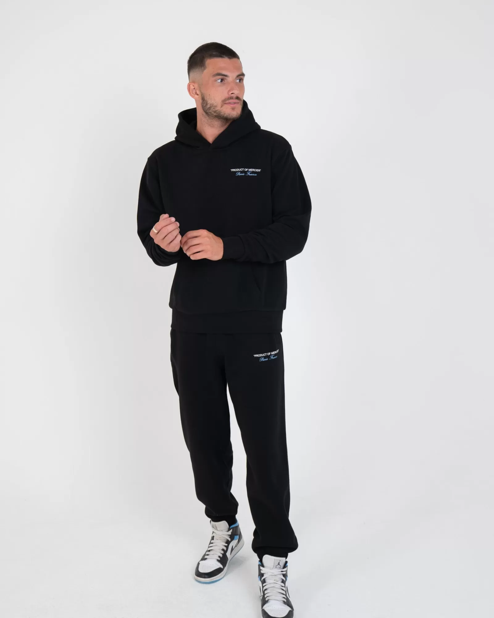 Jogger | Trainingsanzüge>Mercier Black Sky Blue Produkt von Joggern