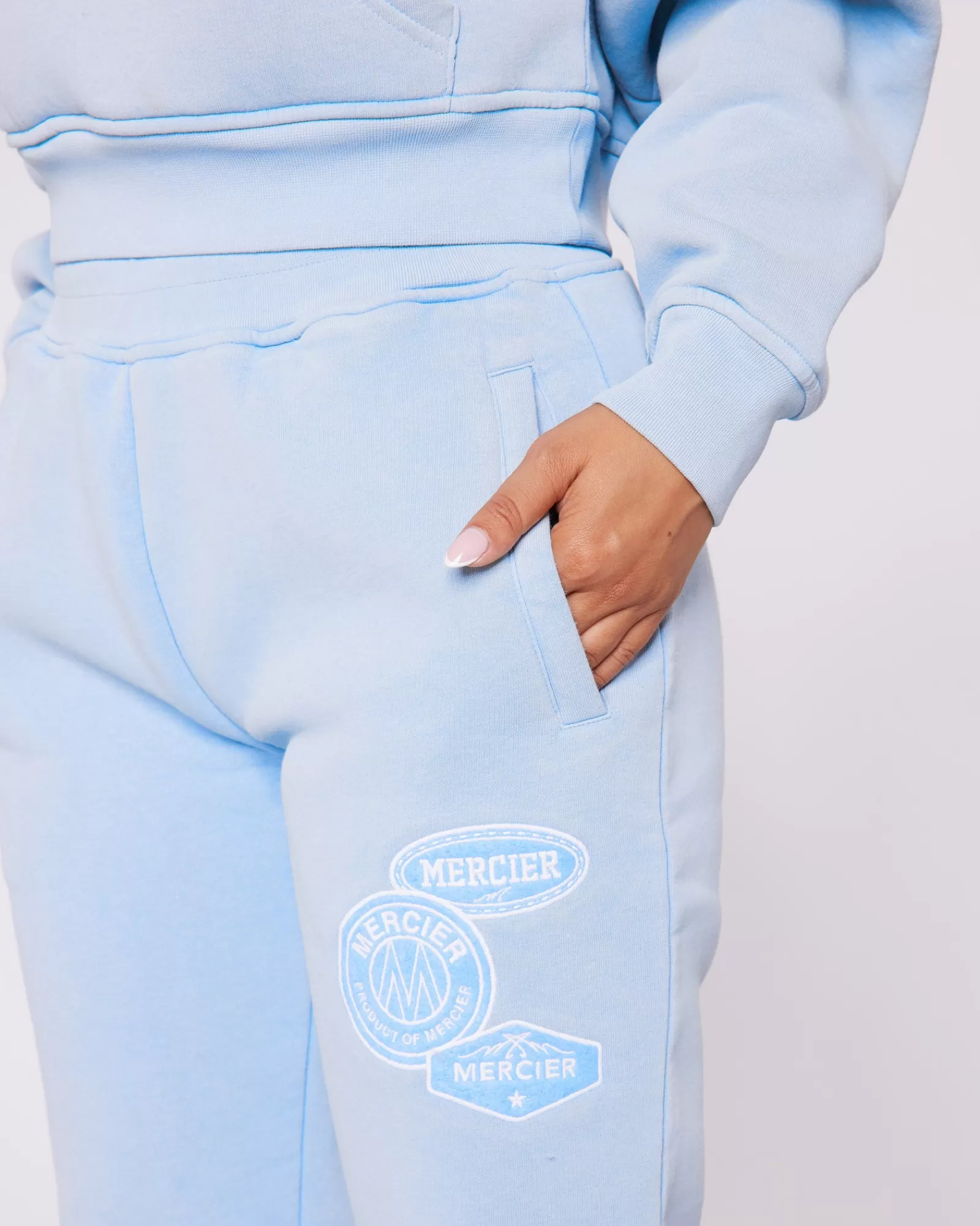 Frauen Jogger/leggings | Trainingsanzüge Für Damen>Mercier Frauen gewaschen blau OG Jogger
