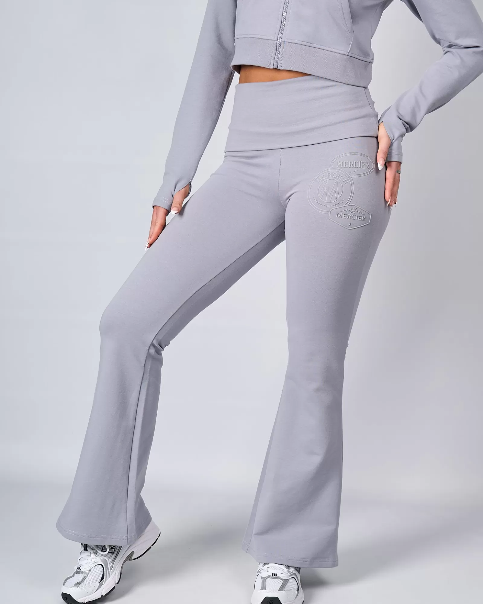 Frauen Jogger/leggings | Trainingsanzüge Für Damen>Mercier Frauen grau OG Yoga Hose