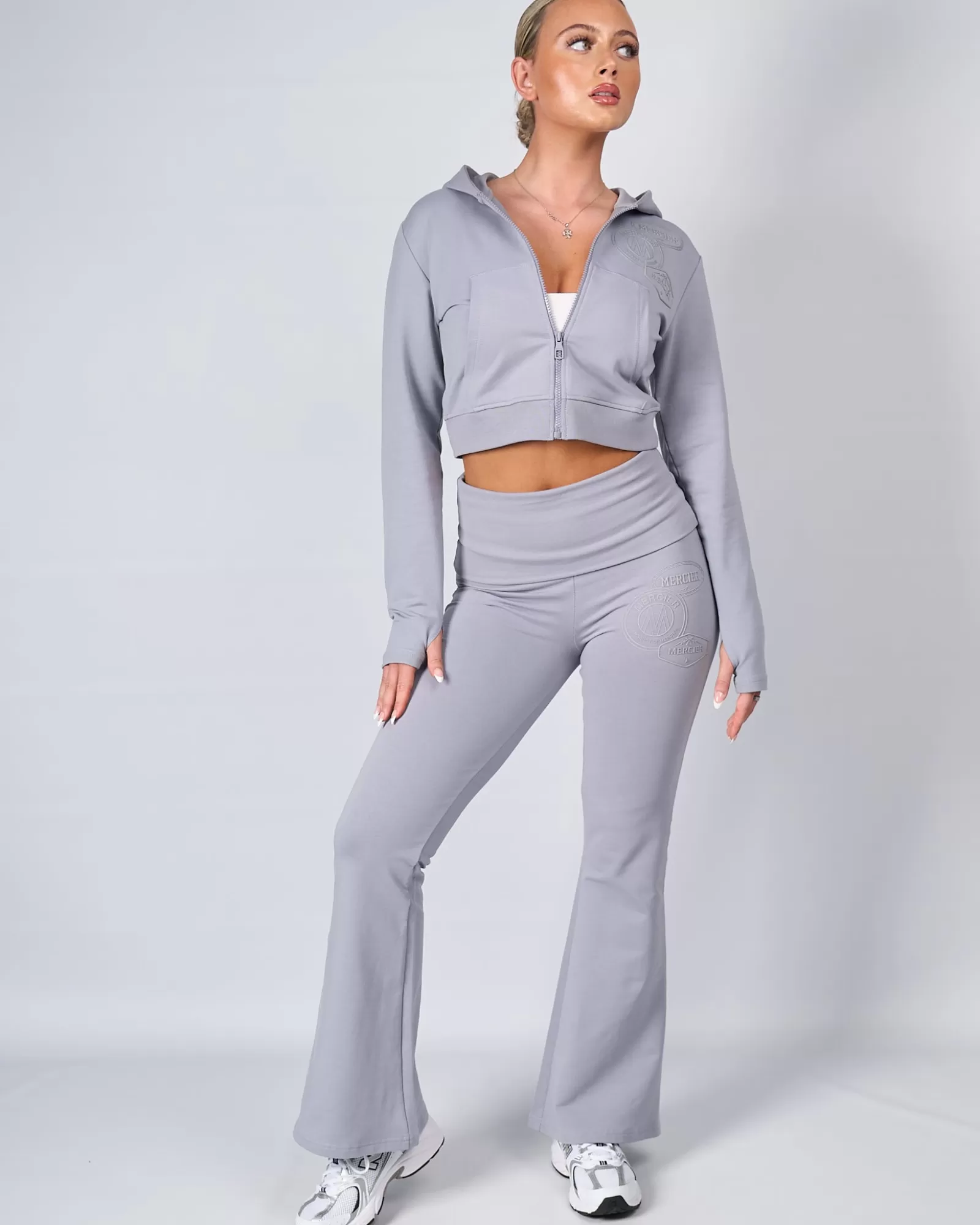 Frauen Jogger/leggings | Trainingsanzüge Für Damen>Mercier Frauen grau OG Yoga Hose