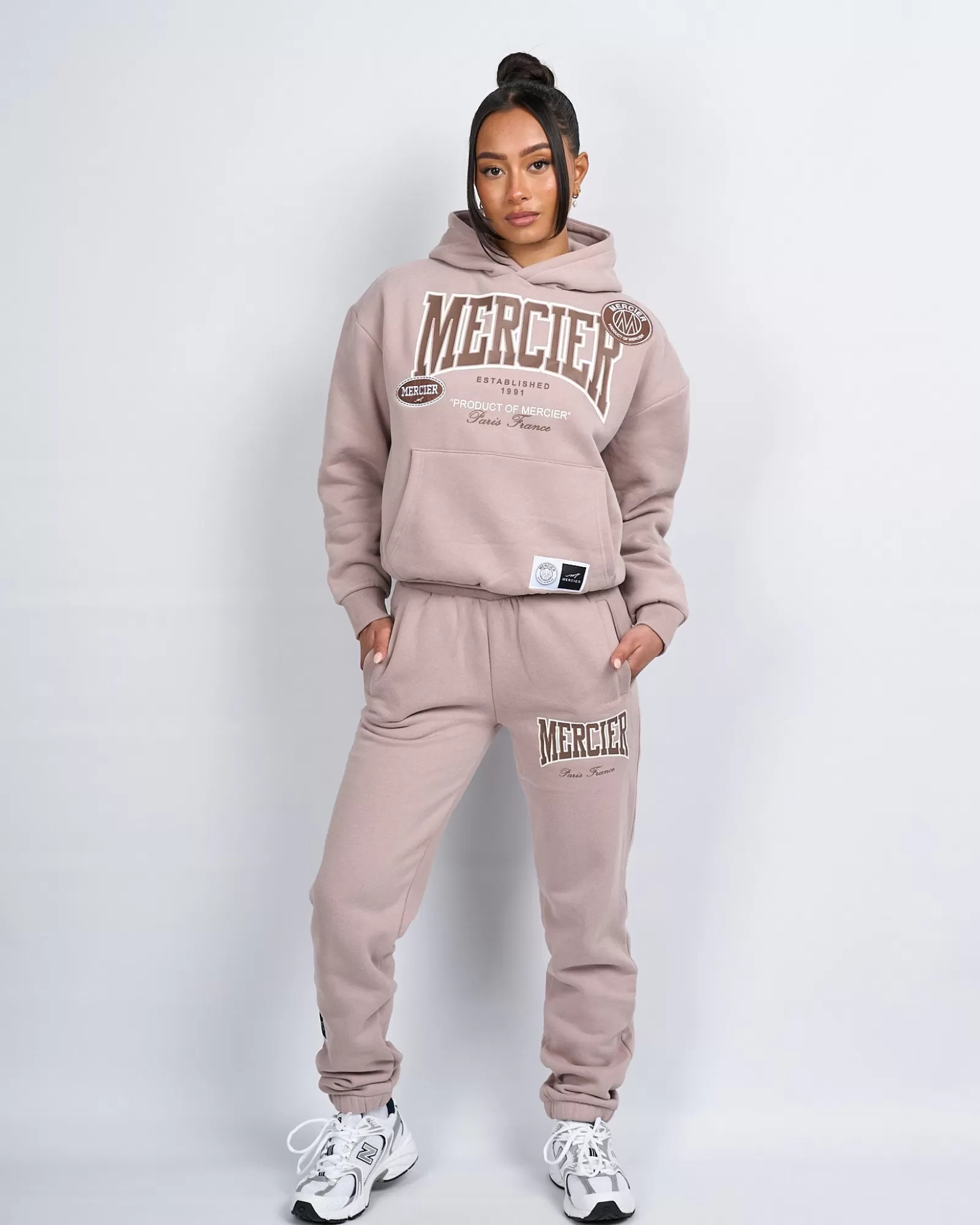 Frauen Jogger/leggings | Trainingsanzüge Für Damen>Mercier Frauen Silber Cloud Kansas Jogger