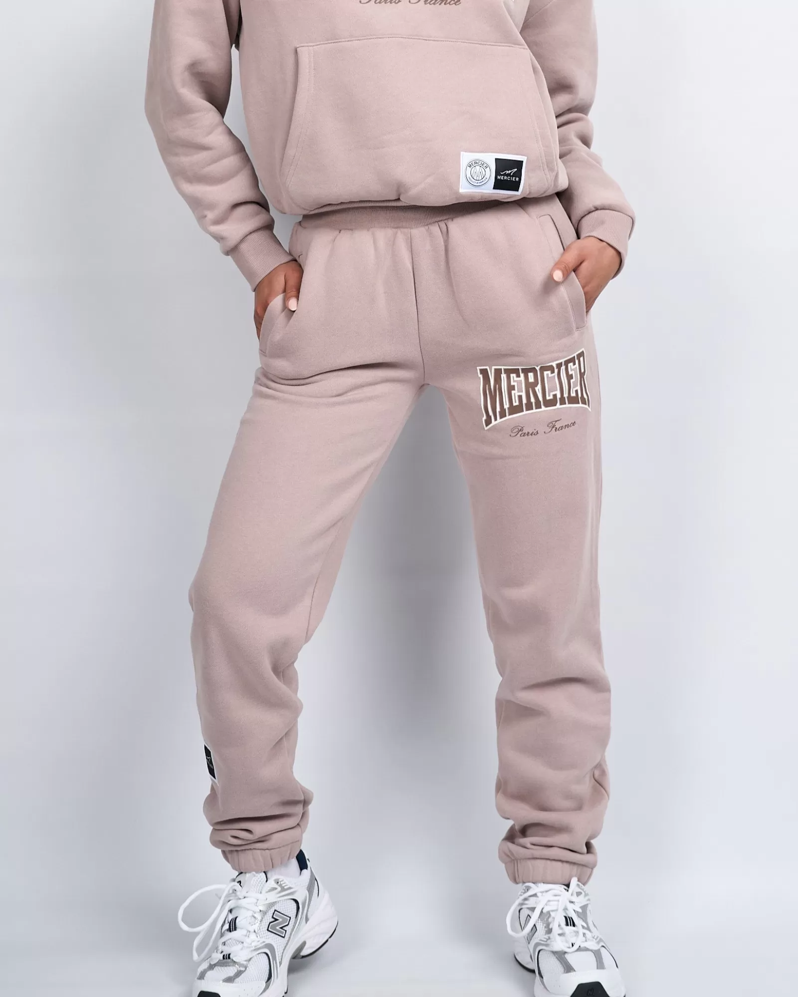 Frauen Jogger/leggings | Trainingsanzüge Für Damen>Mercier Frauen Silber Cloud Kansas Jogger