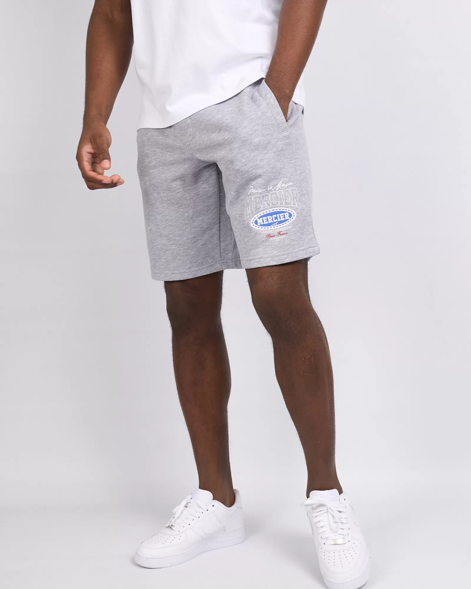 Sommersets | Kurze Hose>Mercier Grau Marl Multi Tour Shorts