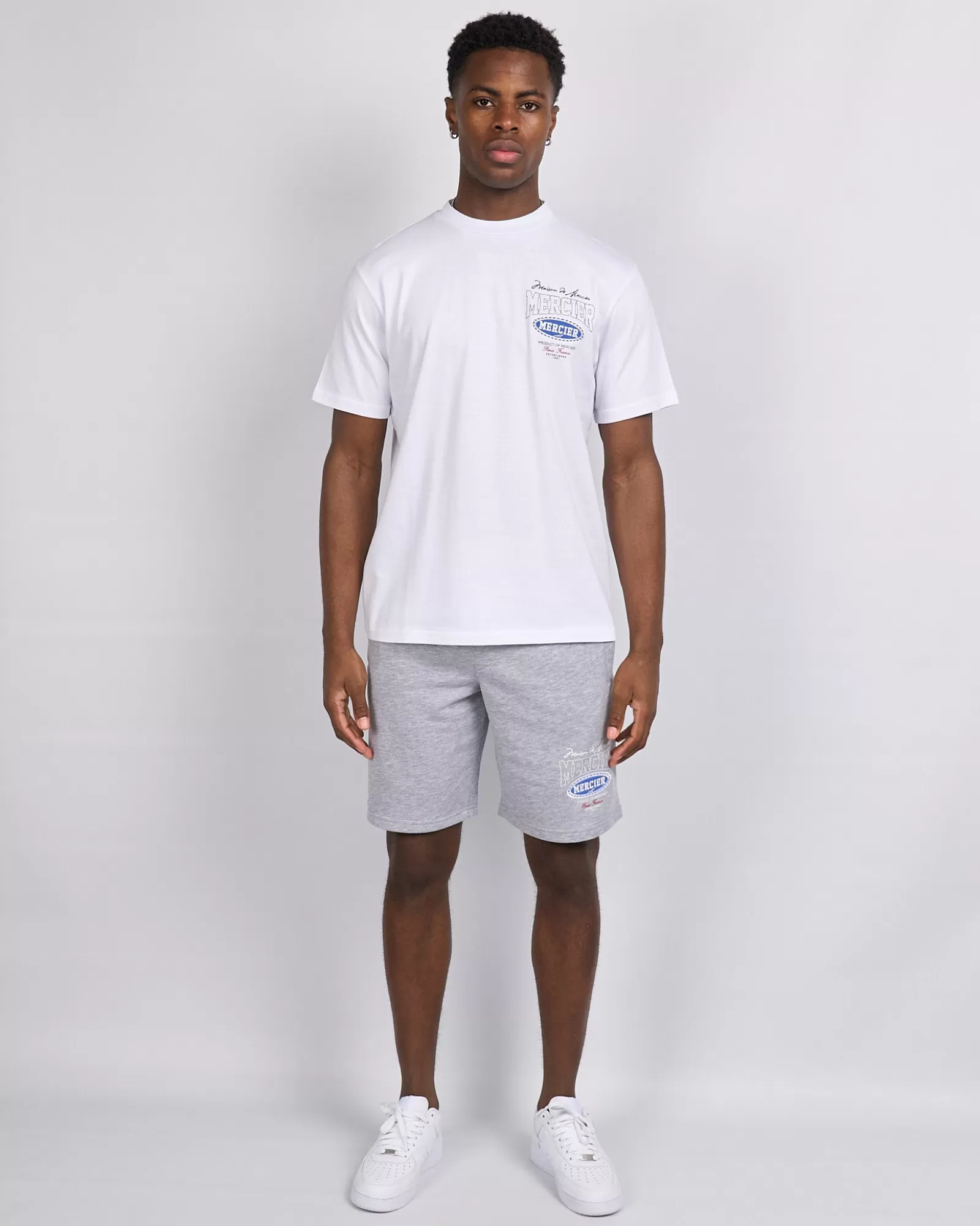 Sommersets | Kurze Hose>Mercier Grau Marl Multi Tour Shorts