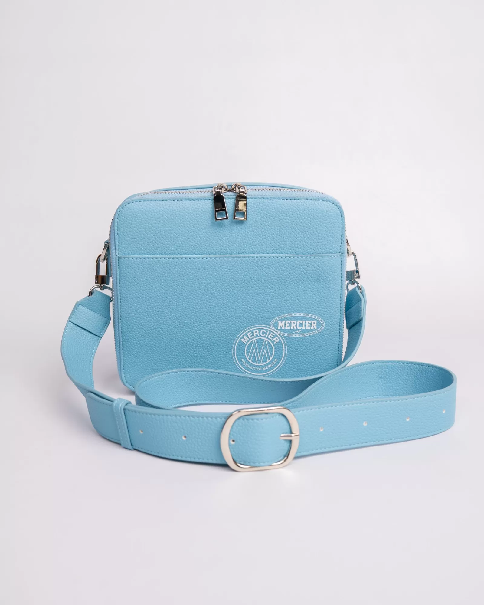 Zubehör>Mercier Himmelblau und Abzeichen Messenger Bag-Exklusiv