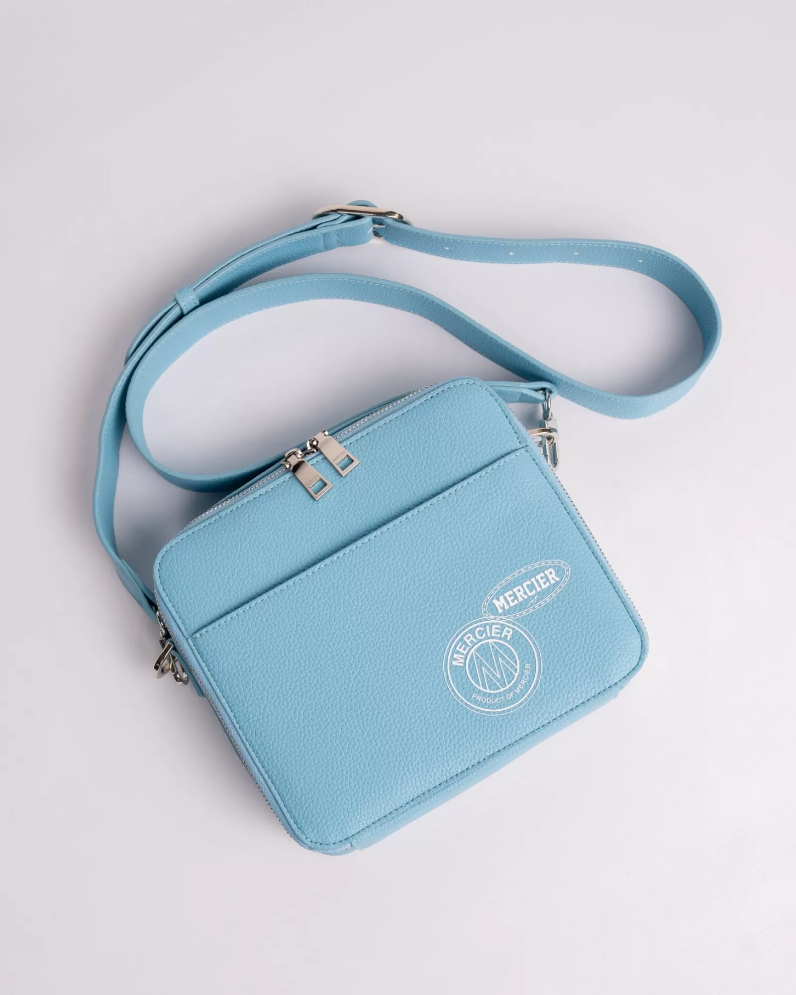 Zubehör>Mercier Himmelblau und Abzeichen Messenger Bag-Exklusiv