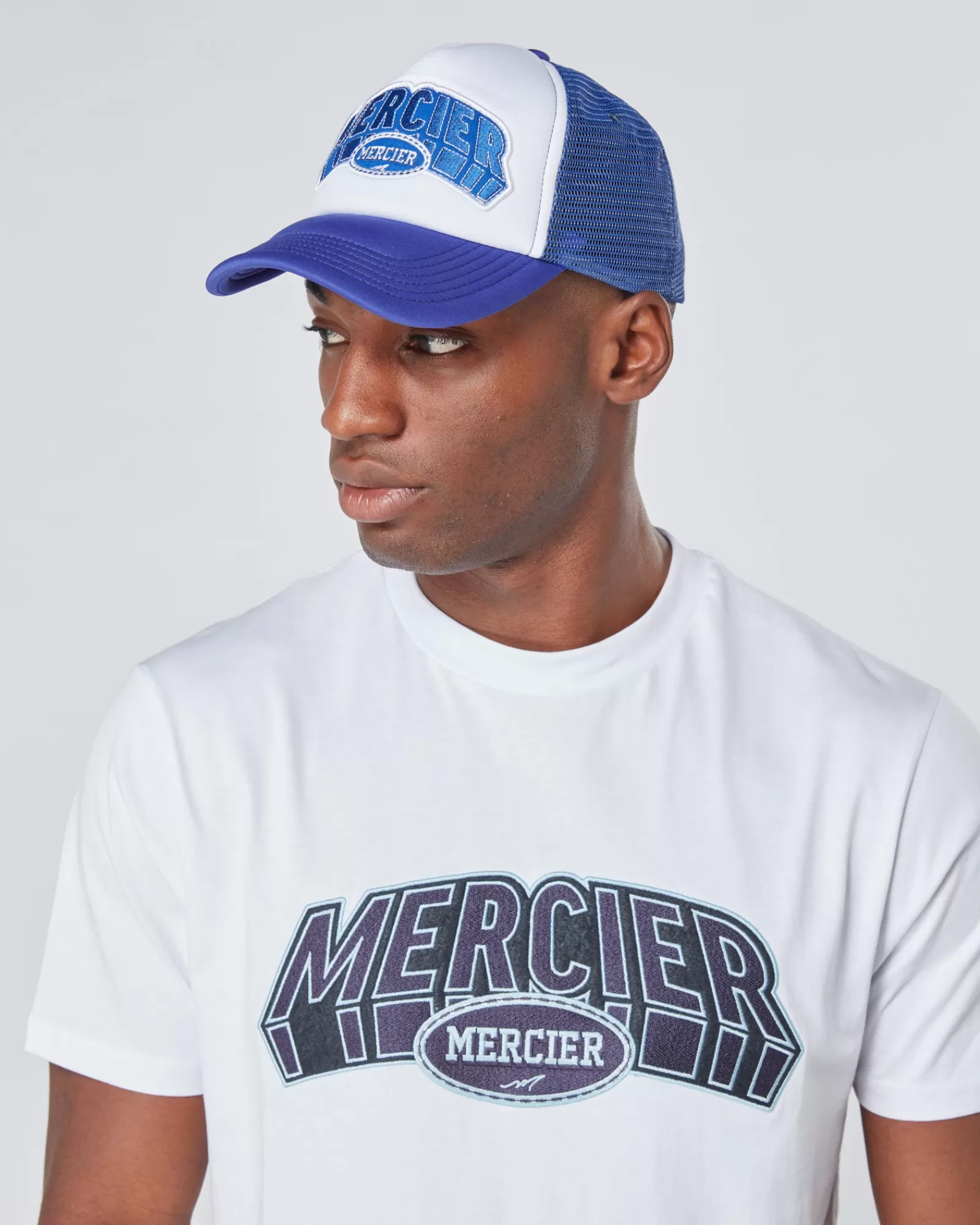 Zubehör | Kopfbedeckung>Mercier Lila Weiß Court Schaum Trucker