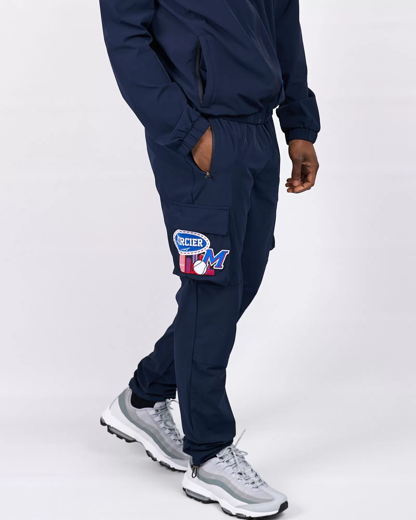 Windjacken & Cargohosen>Mercier Navy Red Empire Cargos