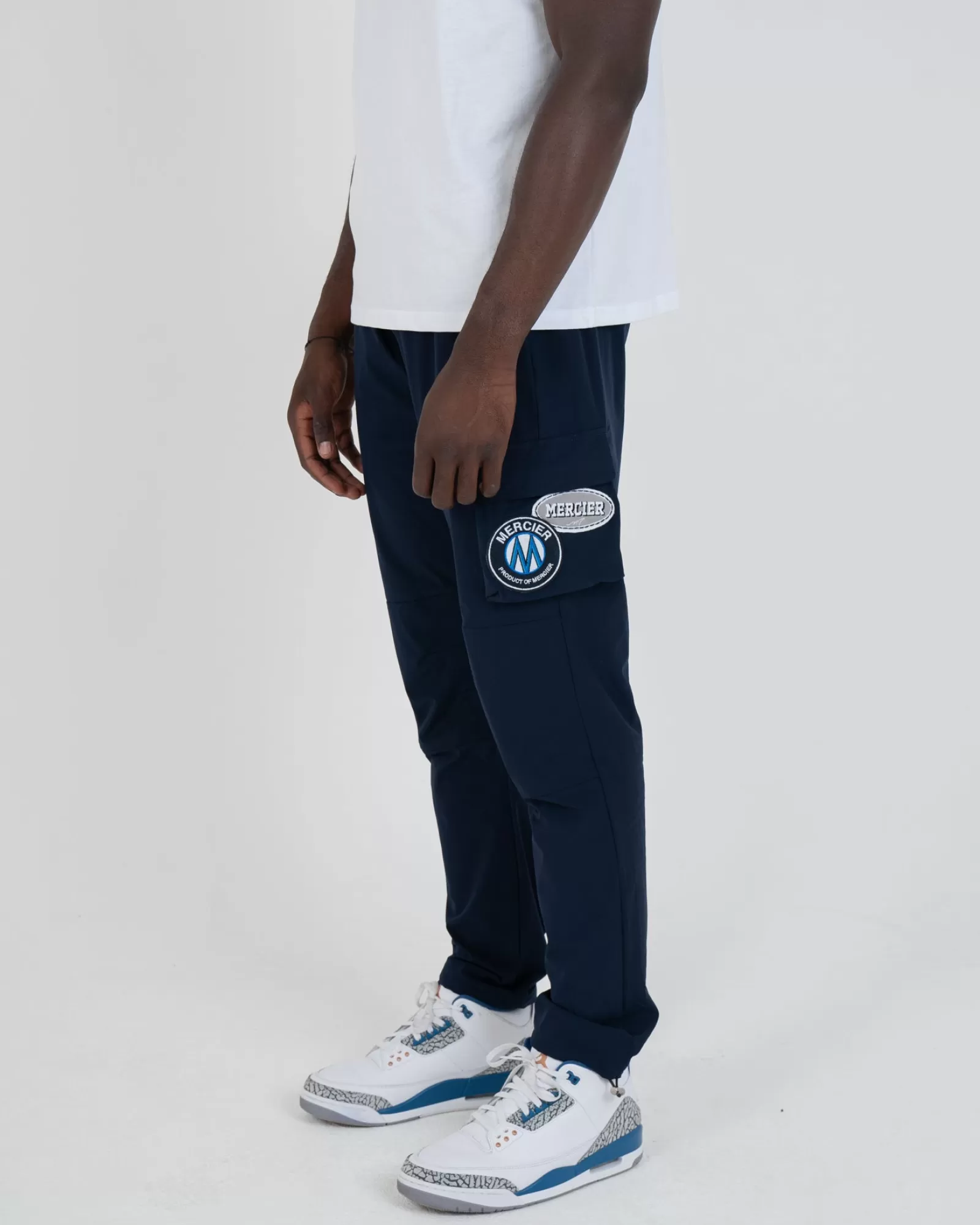 Windjacken & Cargohosen>Mercier Navy UND Abzeichen Cargos