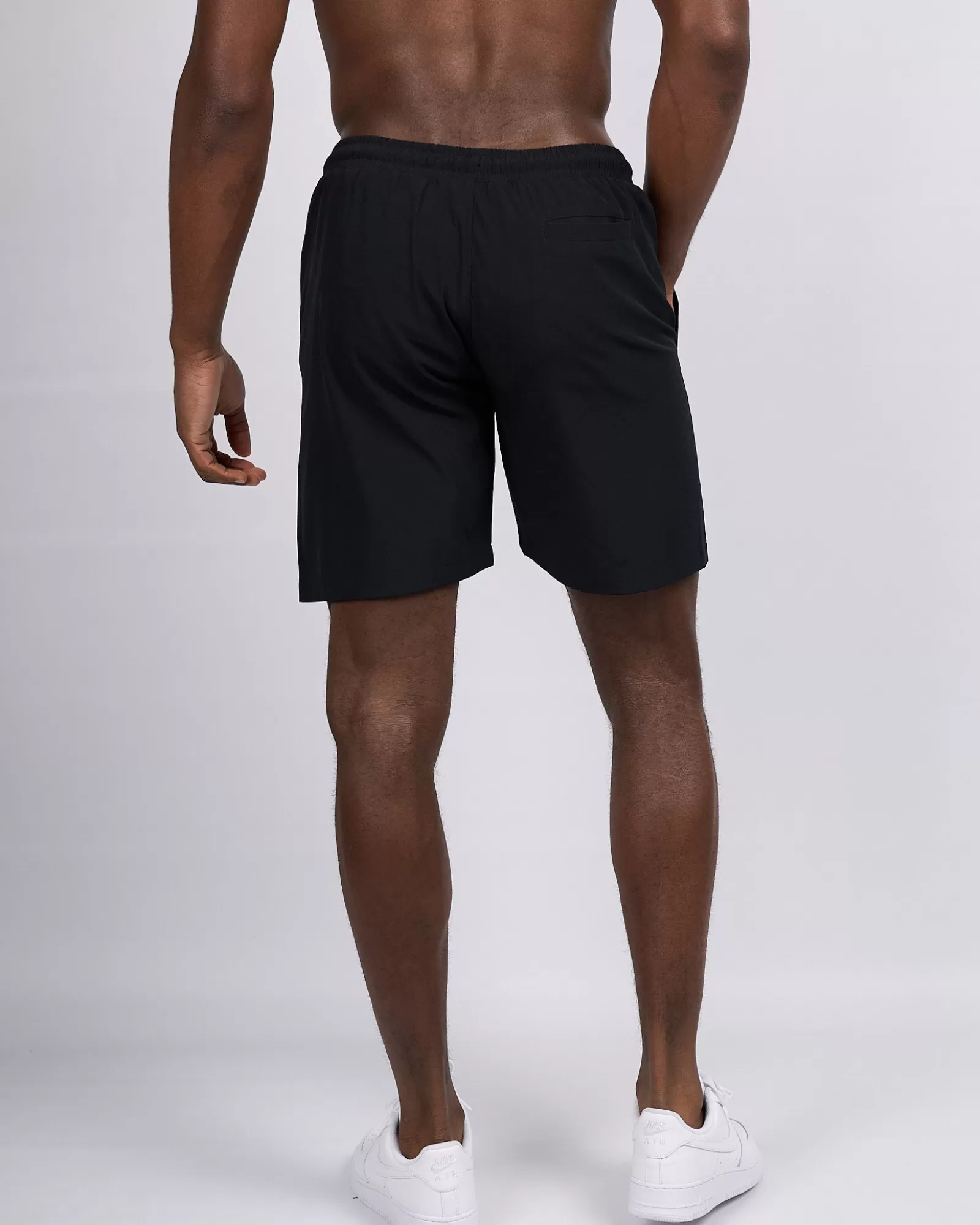 Sommersets | Kurze Hose>Mercier Schwarze Mono Schwimm shorts