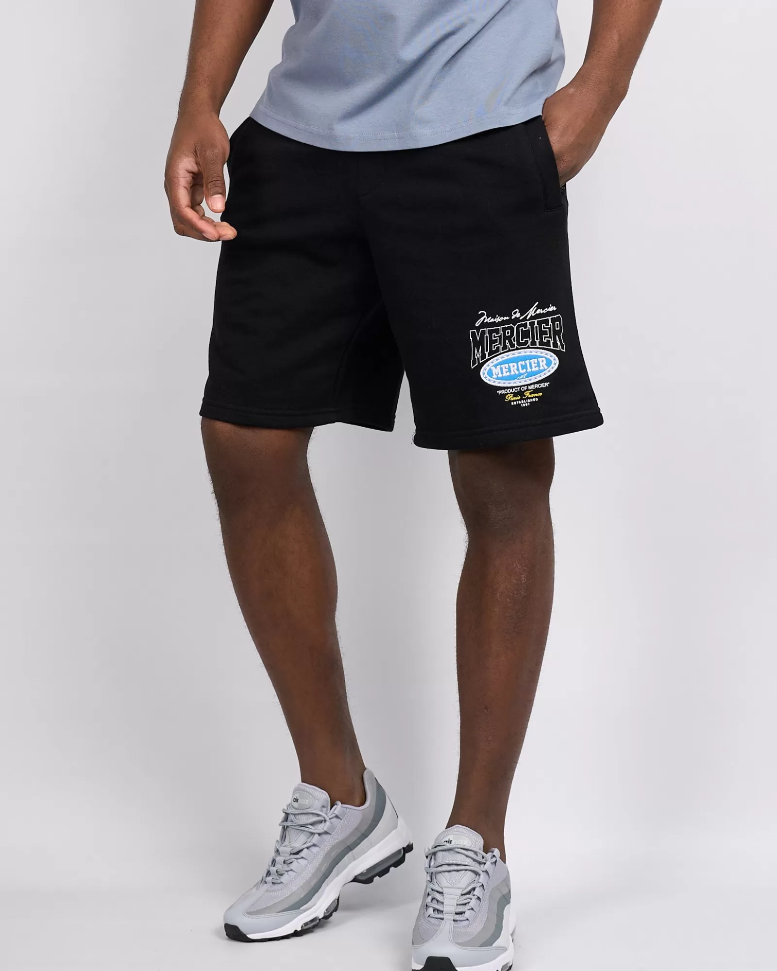 Sommersets | Kurze Hose>Mercier Schwarze Multi Tour Shorts