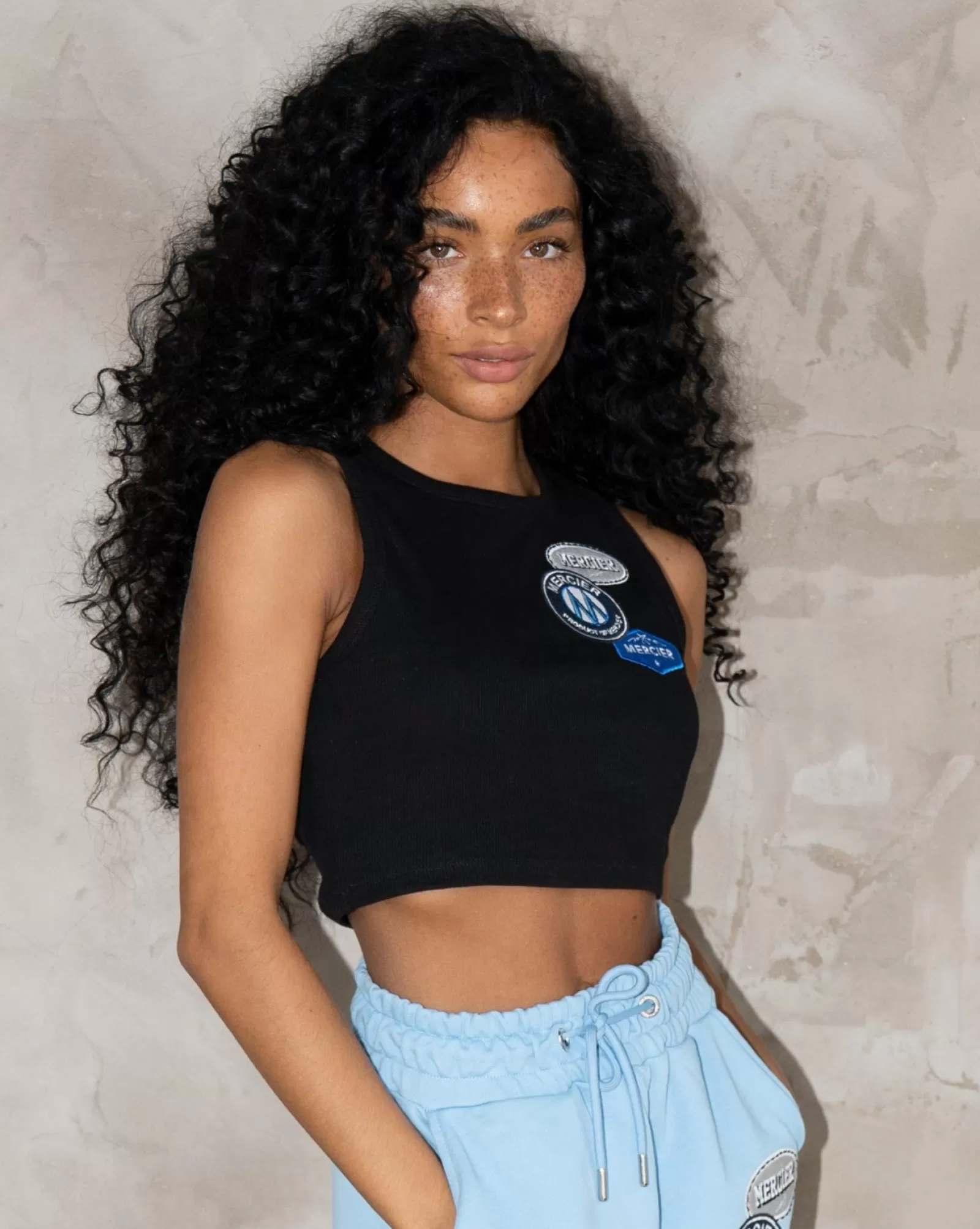 Outlet Damen | Damen-tops>Mercier Schwarze OG-Abzeichen-Weste für Damen