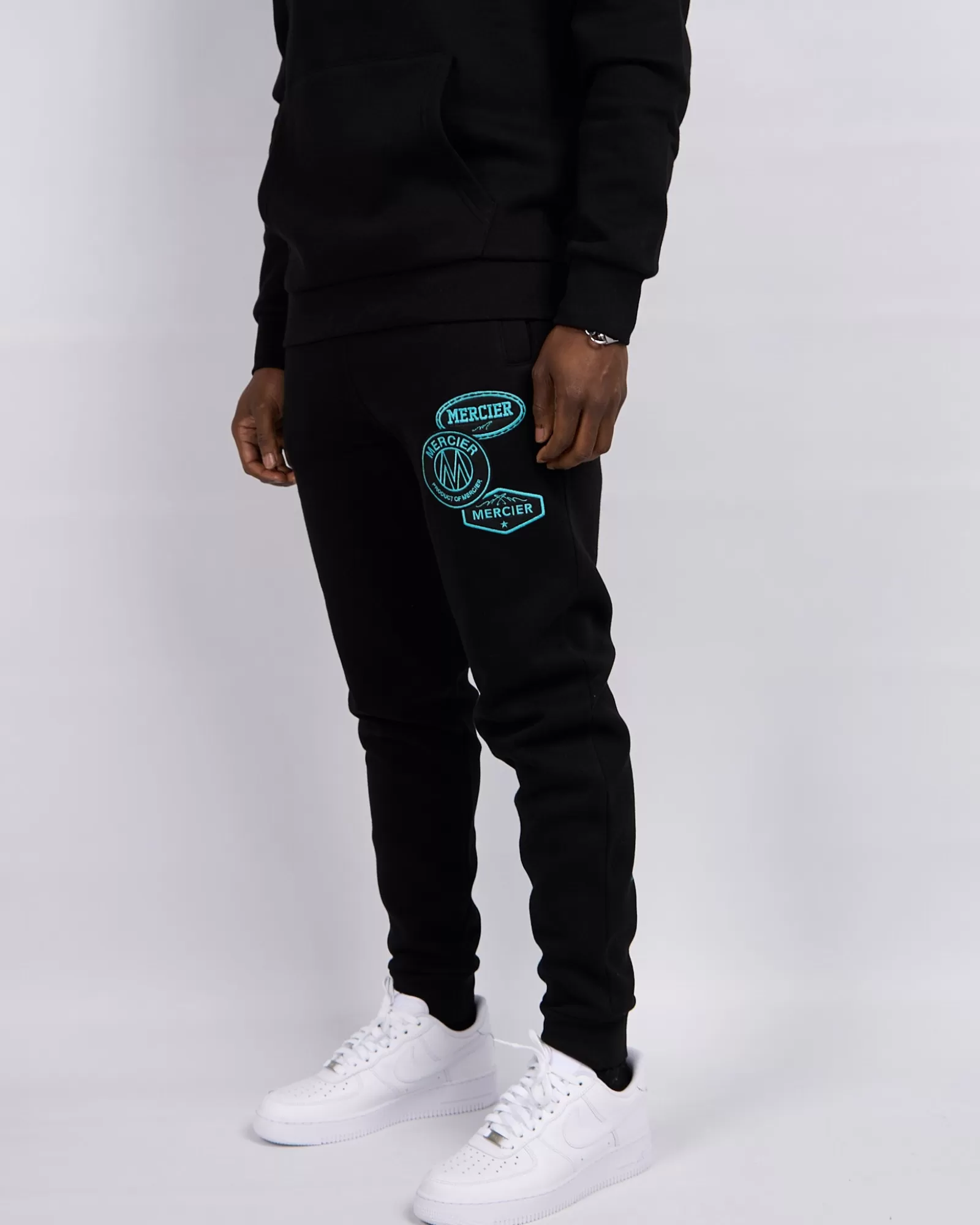 Jogger | Trainingsanzüge>Mercier Schwarze Tiffany OG Abzeichen Jogger