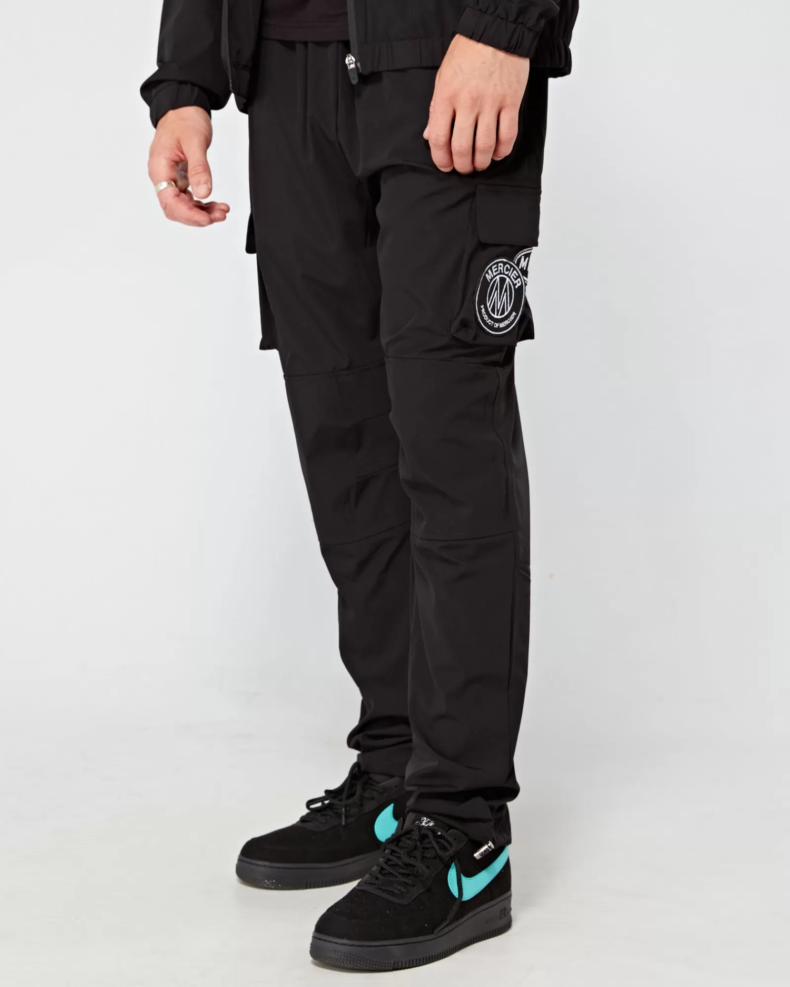 Windjacken & Cargohosen>Mercier Schwarzer Mono Cargos