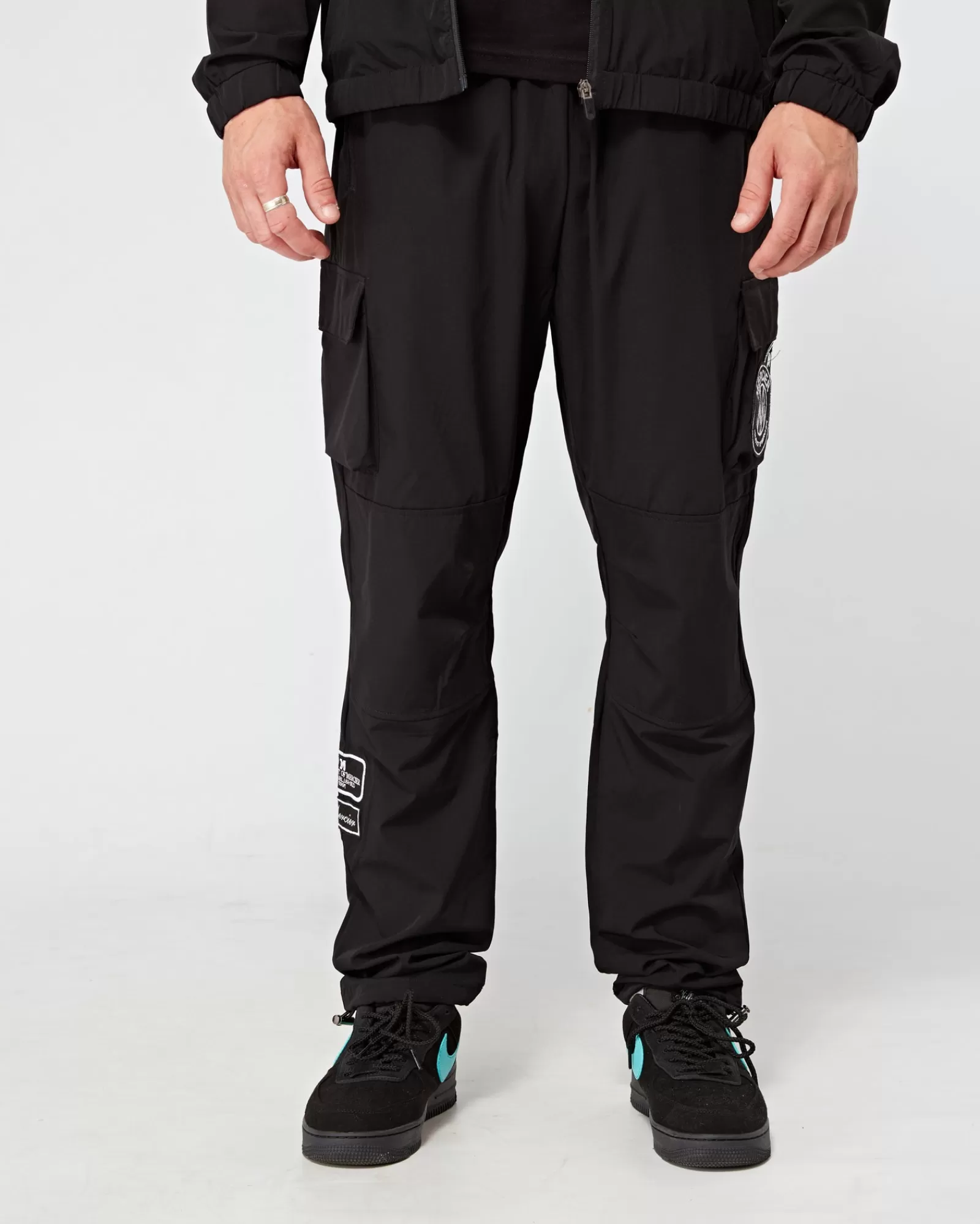 Windjacken & Cargohosen>Mercier Schwarzer Mono Cargos