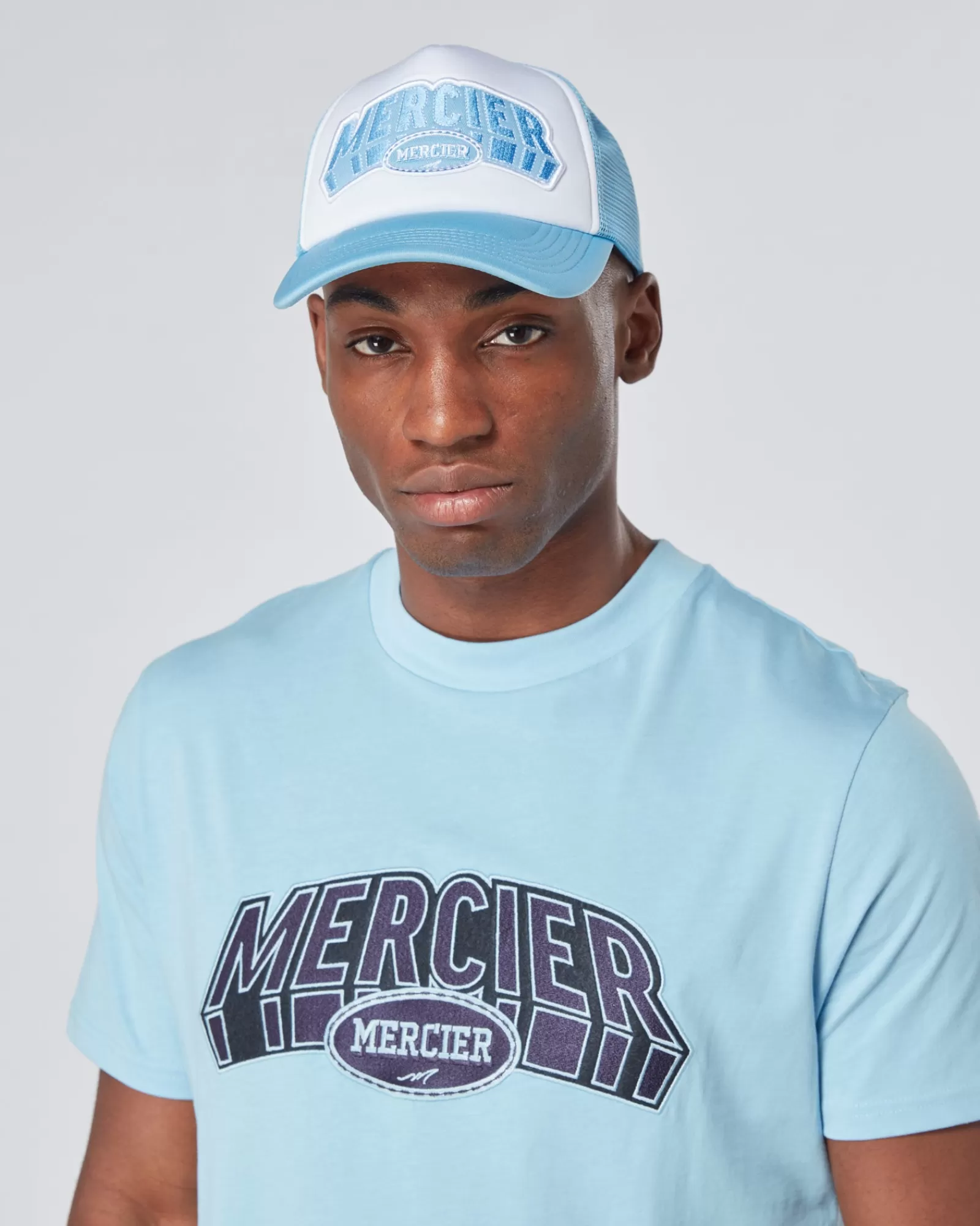 Zubehör | Kopfbedeckung>Mercier Sky White Court Schaum Trucker