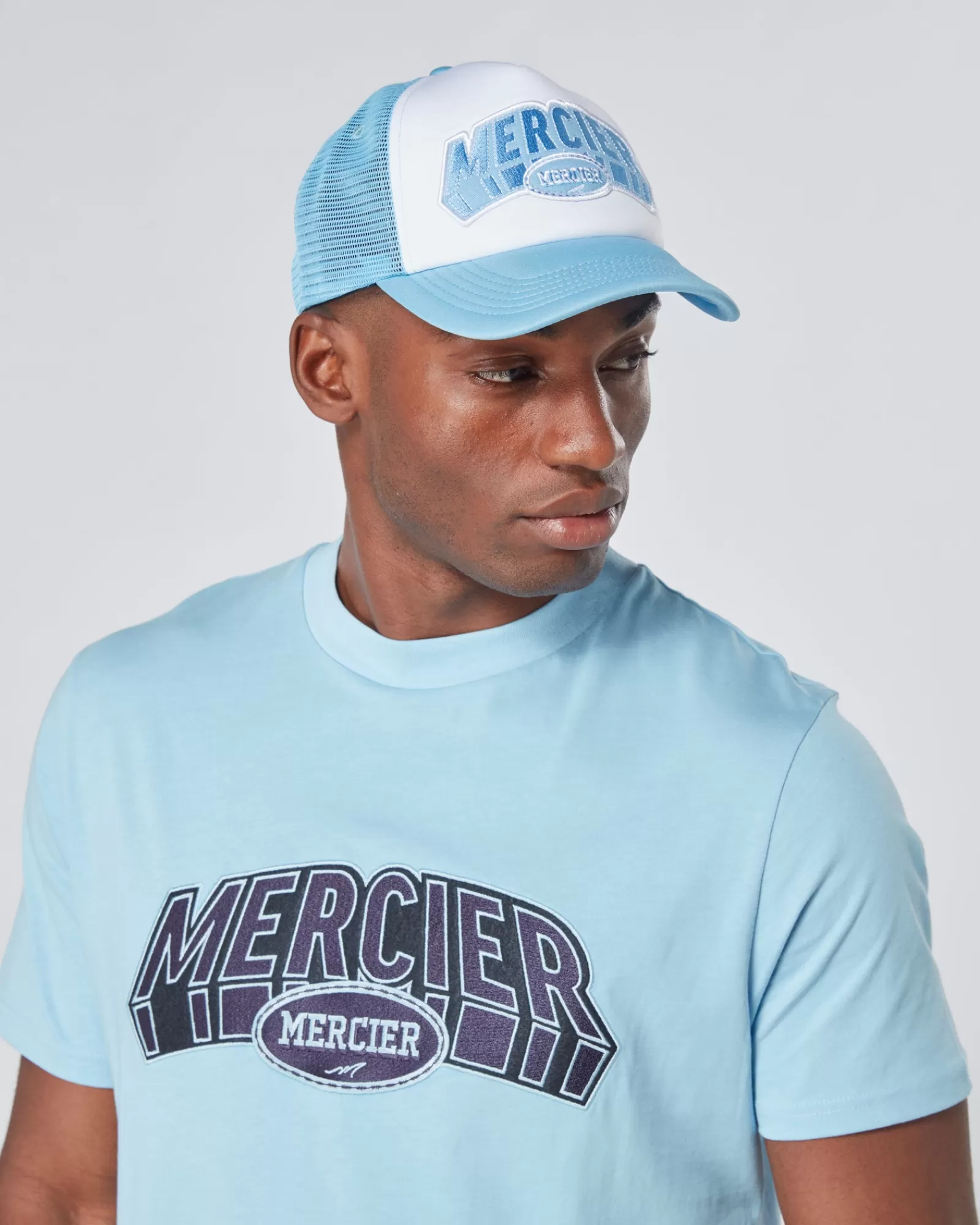 Zubehör | Kopfbedeckung>Mercier Sky White Court Schaum Trucker