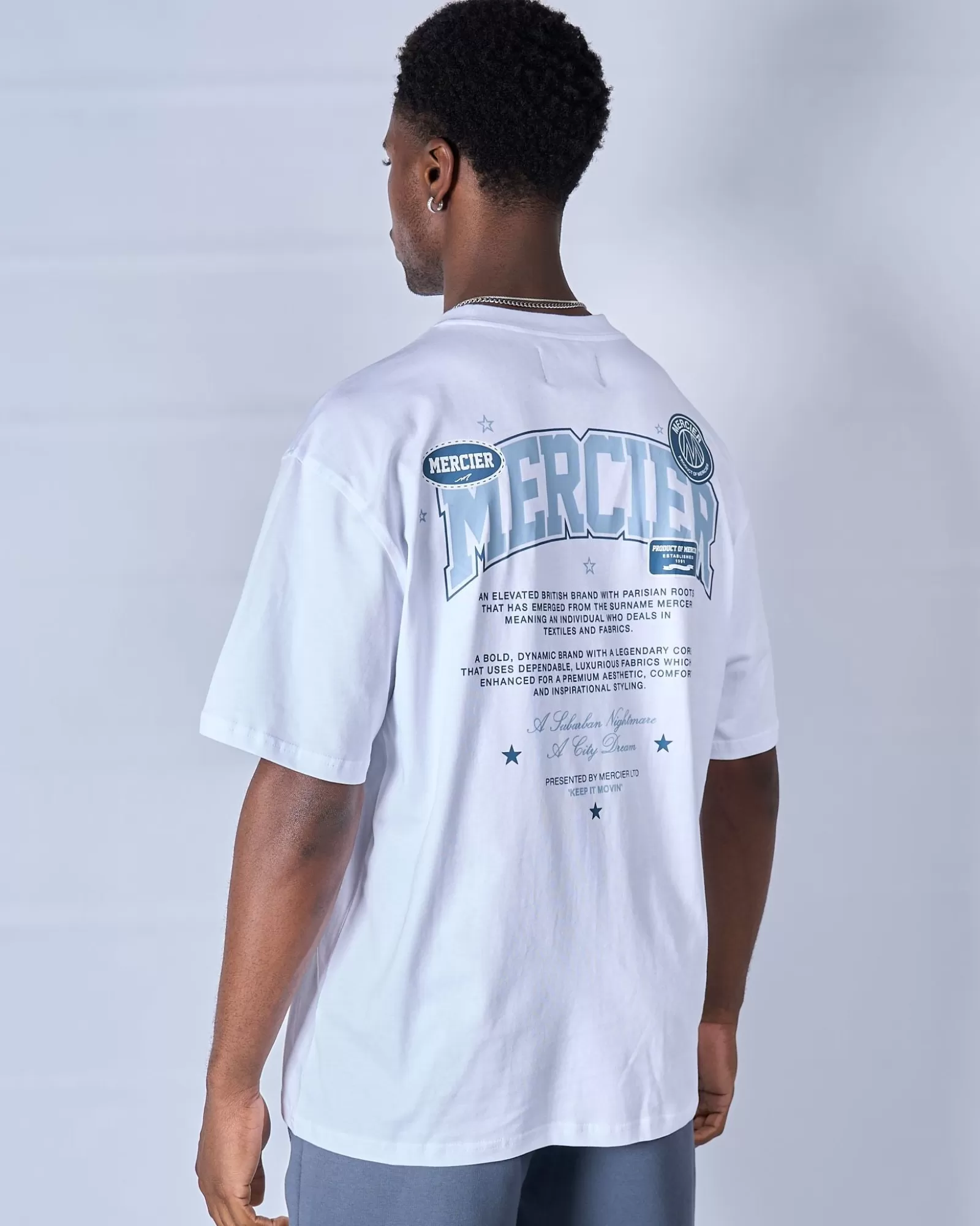 T-shirts>Mercier White Origins Tshirt