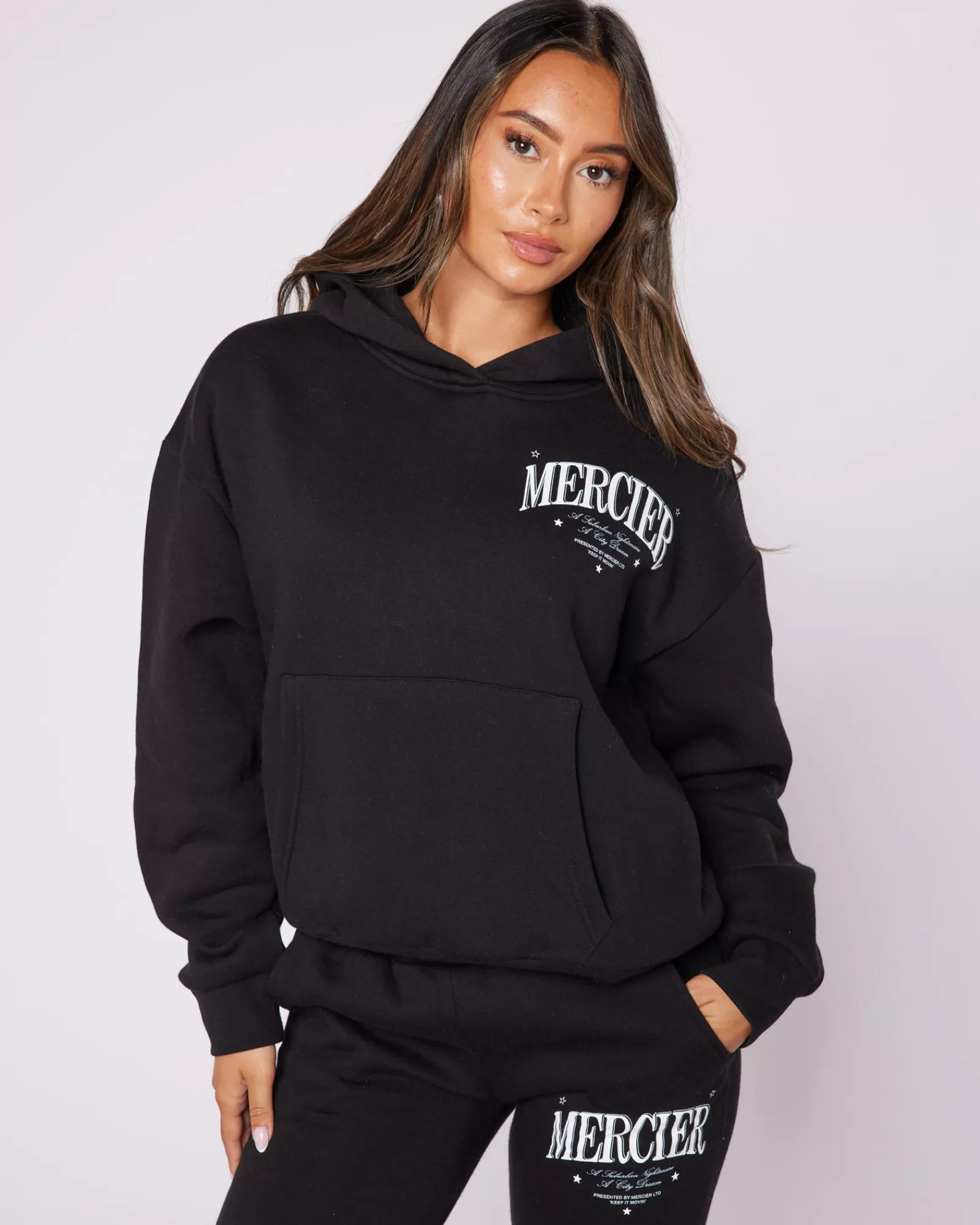 Hoodies Für Damen | Trainingsanzüge Für Damen>Mercier Womens Black Origins Hoodie