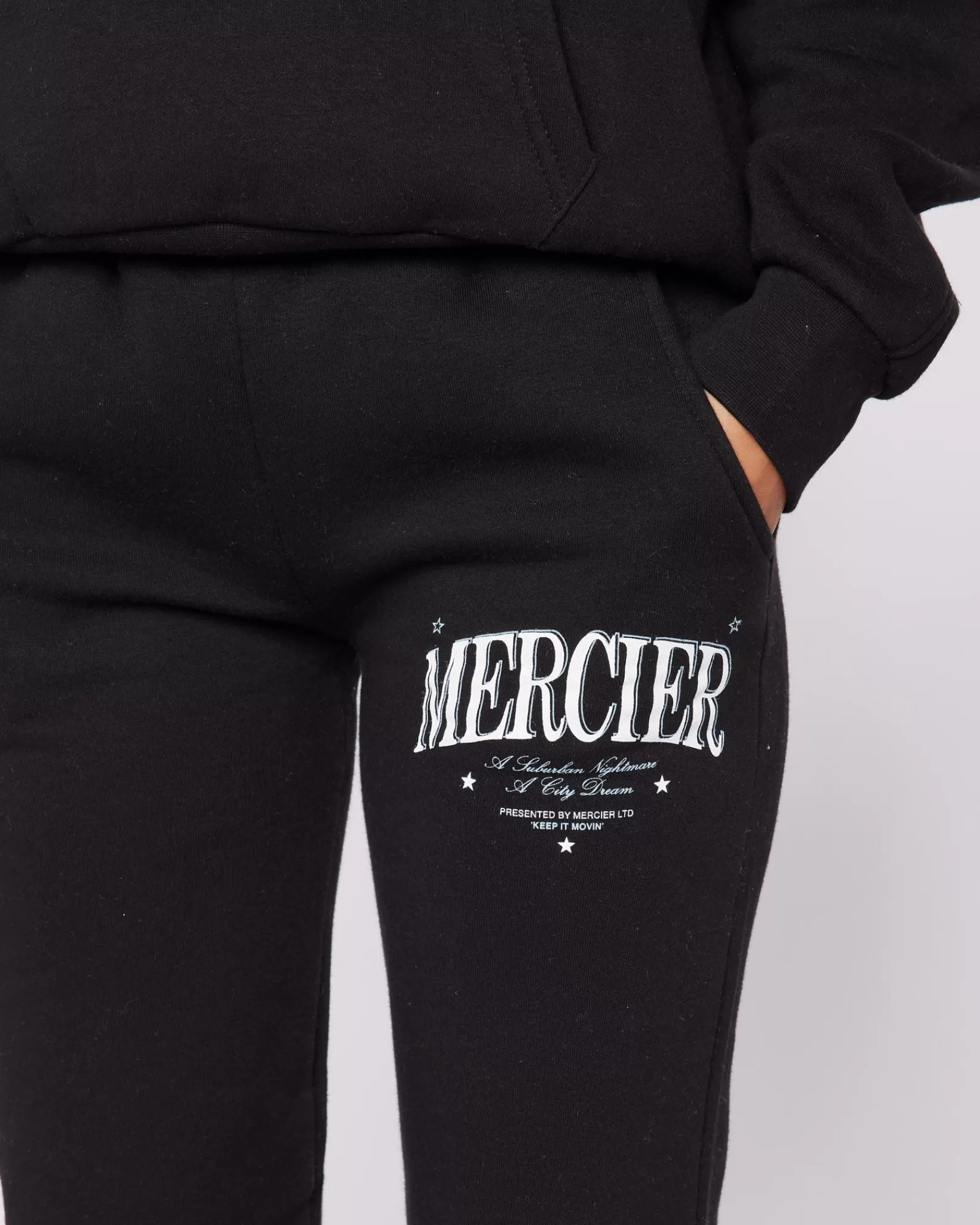 Frauen Jogger/leggings | Trainingsanzüge Für Damen>Mercier Womens Black Origins Joggers