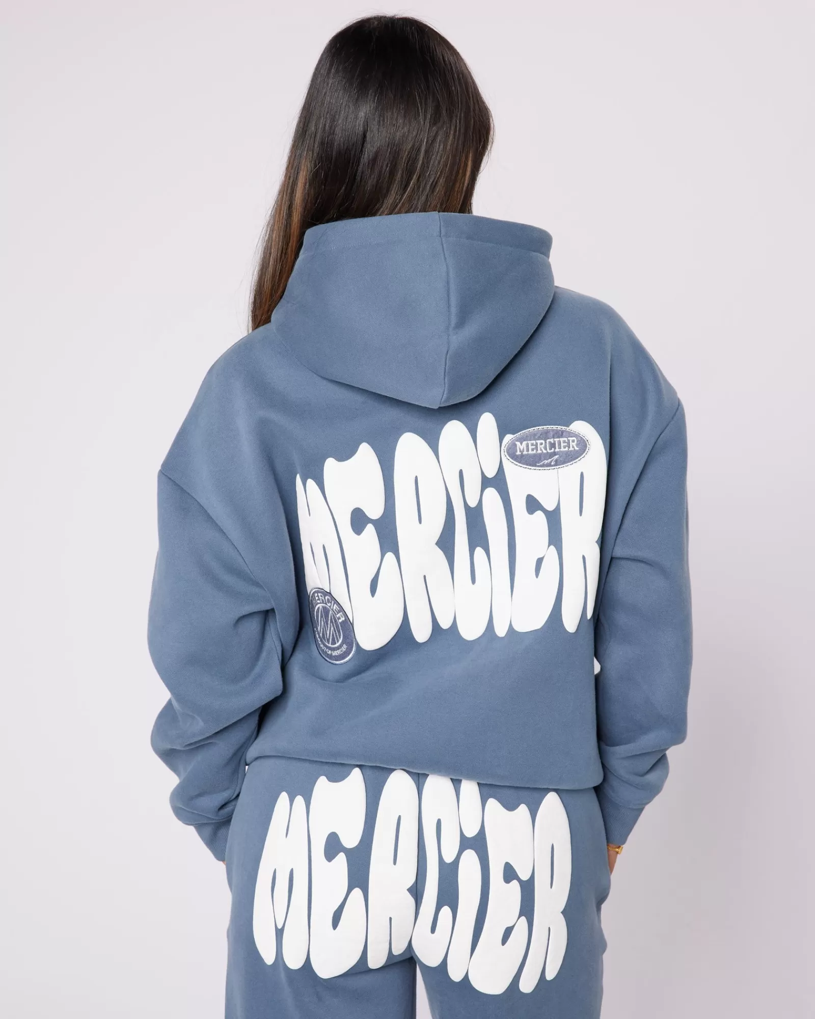 Hoodies Für Damen | Trainingsanzüge Für Damen>Mercier Womens Petrol Bubble Hoodie